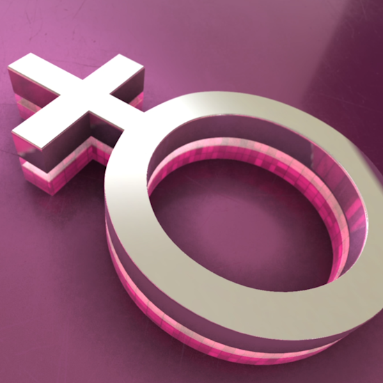 3D Female Symbol